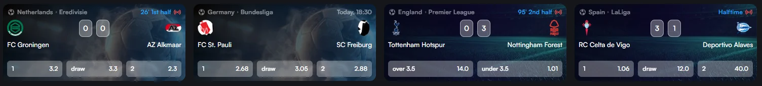 Echte Geluksevenementen